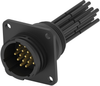 Cir Cable, Rcpt-Free End, Std, 16P, 2M; Connector To Connector Te Connectivity - 70AJ5471 - Newark, An Avnet Company