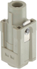 Heavy Duty Insert, Rcpt, 1Pos, 6-4Awg; Product Range Harting - 43AC0416 - Newark, An Avnet Company