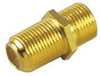 Gold F Jack to F Jack Coupler - 72-051 - Computer Network Accessories, Inc.