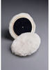 3M Finesse-it 28864 White Wool Pad Hookit Attachment - 7 in Diameter - 051141-28864 - R. S. Hughes Company, Inc.