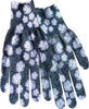 Red Steer 263 Gray Medium Cotton Full Fingered Work & General Purpose Gloves - PVC Dotted Palm & Fingers Coating - 046065-02632 - 046065-02632 - R. S. Hughes Company, Inc.