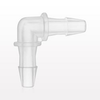 Elbow Connector, Barbed, Natural - 61675 - Qosina Corp.