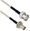 BNC Male to BNC Female Bulkhead Mount Using Flexible RG316-DS Coax Cable 12