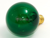 10 Watt, 130 Volt G12 Green Globe Bulb -- B304010 - Image