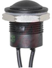 Switch; IP67 Sealed; Pushbutton; Momentary; with BLACK Actuator - 70066010 - Allied Electronics, Inc.