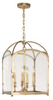 6484-AGB Foyer/Hall Lanterns-Glass w/Frame - 449712 - Capital Lighting, Inc.