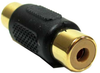 RCA F/F Coupler Gold Plated -- 251-116 - Image