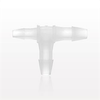 T Connector, Natural, Barbed - 11932 - Qosina Corp.