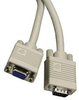 Extension Cable, Vga Video, 1.5M, Gray; Connector Type A Black Box - 50B3190 - Newark, An Avnet Company