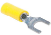 Terminal, Fork, Stud 8, Crimp, Yellow; Product Range Abb Thomas & Betts - 93B4182 - Newark, An Avnet Company