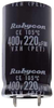 Aluminum Electrolytic Capacitor, 820Uf, 400V, 20%, Radial; Capacitance Rubycon - 54T6323 - Newark, An Avnet Company