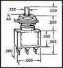 Switch, Pushbutton, Dpst, 1A, 125V; Product Range Electroswitch - 65F1740 - Newark, An Avnet Company