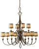 Large Chandeliers-Glass Shade - 350861 - Light Center (The)