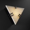 PNA-5552-WAVE-BLKN Sconces-Single Glass - 670953 - Capital Lighting, Inc.