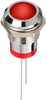Led Indicator, Panel, 12Mm, Red, 2V; Led Colour Apem - 91Y6878 - Newark, An Avnet Company