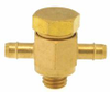 10-32 Thread to Barbs, Ultra-Miniature Adjustable Position Hex Tee - MTASH - Beswick Engineering Co., Inc.