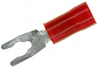 Terminal, Spade/fork, #4, Crimp, Red; Product Range Amp Te Connectivity - 26R1540 - Newark, An Avnet Company