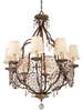 F2601/8BRB/OBZ Large Chandeliers-Candle - 610768 - Capital Lighting, Inc.