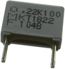 Capacitor Polyester Film 0.22Uf, 100V, 10%, Radial; Dielectric Type Vishay - 65C1529 - Newark, An Avnet Company