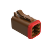 Rectangular Connector Housings - 889-AT06-6S-BRN-ND - DigiKey