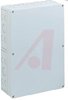 ENCLOSURE,POLYSTYRENE,INDUST,IP66,NEMA 4X,KNOCKOUTS,14.2X10X6.50IN,GRAYCOVER - 70074843 - Allied Electronics, Inc.