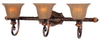 Bathroom Fixtures-Three Lights - 81329 - Light Center (The)