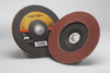 3M Cubitron II 967A Type 27 Coated Ceramic Aluminum Oxide Flap Disc - 40 Grit - 7 in Diameter - 55611 -- 051141-55611 - Image