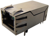 Rj45 Connector, Jack, 8P8C, Tht; Modular Connector Type Pulse Electronics - 60AC3089 - Newark, An Avnet Company