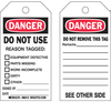 Accident Prevention Tags - 86414 - Brady Corporation