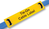 Label, Yell, 90X13Mm, 40/sheet, Pk10; Marker Type Silverfox - 25R4706 - Newark, An Avnet Company