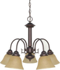 60-3101 Mid. Chandeliers-Glass Down - 429725 - Capital Lighting, Inc.