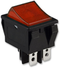 Switch, Rocker, Dpst, 20A, 125Vac, Black; Switch Operation E-Switch - 15N9112 - Newark, An Avnet Company