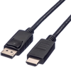 Cable Assy, Dp Plug-Hdtv Plug, 1M Rohs Compliant Roline - 57AK4437 - Newark, An Avnet Company