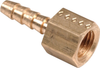 1/4 I.D. x 1/4 in. NPTF Hose Barb -- 0431676 - Image