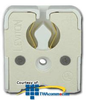 Leviton Fluorescent Lampholder-Medium Bi-Pin, Butt-On.. -- 431-W - Image