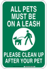 Brady B-555 Aluminum Rectangle White Pet Information Sign - 18 in Width x 12 in Height - 115215 - 754473-18386 - R. S. Hughes Company, Inc.