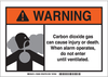 Carbon Dioxide Signs - 106029 - Brady Corporation