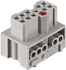 Heavy Duty Insert, Rcpt, 10Pos, 2.5Mm2; Product Range Harting - 51AC2861 - Newark, An Avnet Company