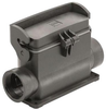 Heavy Duty Housing, 24B, 1 Lever, Cable; Heavy Duty Connector Type Harting - 25AJ3805 - Newark, An Avnet Company