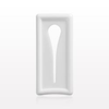 Slide Clamp, White - 13018 - Qosina Corp.