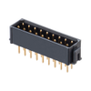 9+9 Pos. Male DIL Vertical Throughboard Conn. No Latches - M80-8691805 - Harwin Plc