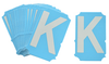 BradyGlo Gothic Quik Align Letter K - 6003-K - Brady Corporation
