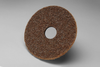 3M Scotch-Brite SC-DH Non-Woven Aluminum Oxide Hook & Loop Disc - Coarse Grade - 4 in Diameter - 7/8 in Center Hole - 18015 - 048011-18015 - R. S. Hughes Company, Inc.
