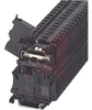 FUSE TERMINAL BLOCK FOR 6.3X32MM CATRIDGE FUSE INSERT W LIGHT INDICATOR FOR 12-3 - 70169827 - Allied Electronics, Inc.