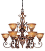 1358-177 Large Chandeliers-Glass Shade - 785468 - Capital Lighting, Inc.