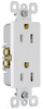 Duplex/Single Receptacle - S885-WCC14R - Thomas & Betts Corporation