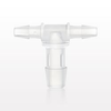 T Connector, Barbed, Natural - 61537 - Qosina Corp.