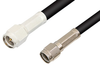 SMA Male to Reverse Polarity SMA Male Cable 60 Inch Length Using RG223 Coax, RoHS - PE34398LF-60 - Pasternack