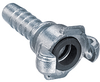 Zinc Plated Two Lug Hose Coupling HE Series -- HE-75