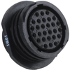 Circular Connector Receptacle Size 17 28 Position Free Hanging; Product Range Amp - Te Connectivity - 46F1132 - Newark, An Avnet Company